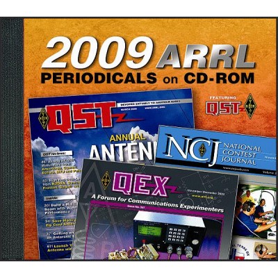 Livres ARRL Periodicals 2009 sur CD ROM 